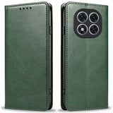 EIDERWOOD Xiaomi Redmi Note 14 Pro 5G Leatherette Case with Card Holder & Magnetic Closure - Green