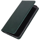 EIDERWOOD Xiaomi Redmi Note 14 Pro 5G Leatherette Case with Card Holder & Magnetic Closure - Green