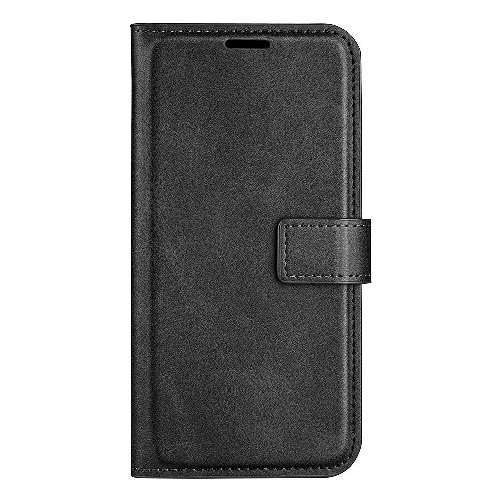 Practical Flip Case for Motorola Moto G35 5G in PU Leather - Black