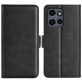 EIDERWOOD Motorola Edge 50 Neo Wallet Flip Case in Leather with Wallet - Black