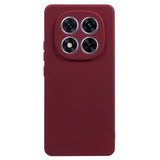 Xiaomi Redmi Note 14 Pro Back Cover Flexible Plastic - Red