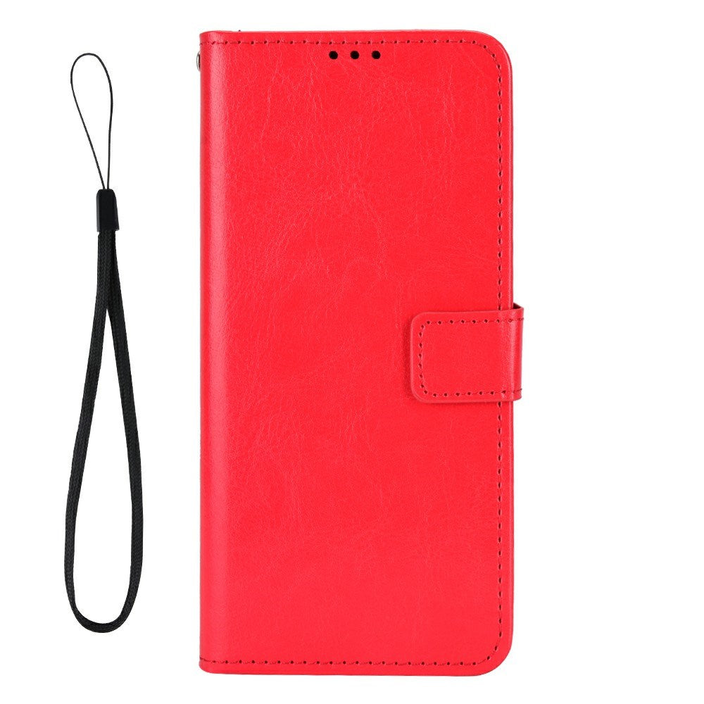 EIDERWOOD HMD Skyline Flip Cover in Faux Leather with Card Holder & Stand Function - Red