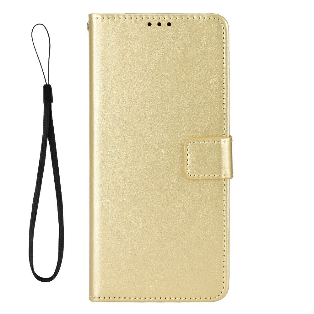 EIDERWOOD HMD Skyline Flip Cover in Faux Leather with Card Holder & Stand Function - Gold