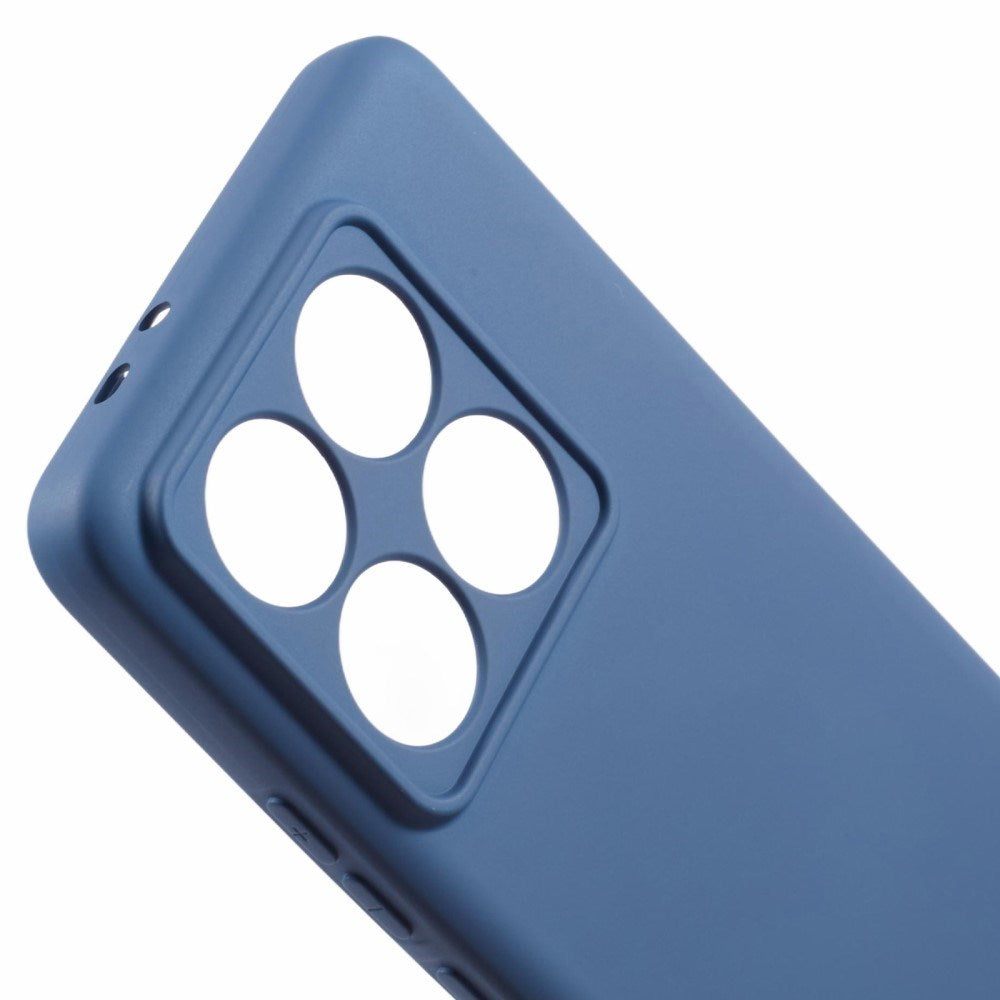 EIDERWOOD Xiaomi 14T Pro Lined Flexible Plastic Case - Dark Blue