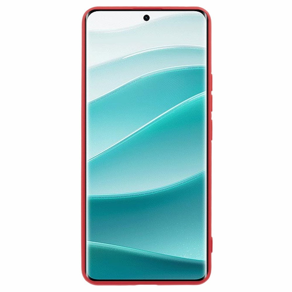 EIDERWOOD Xiaomi Redmi Note 14 Pro+ Lined Flexible Plastic Case - Red