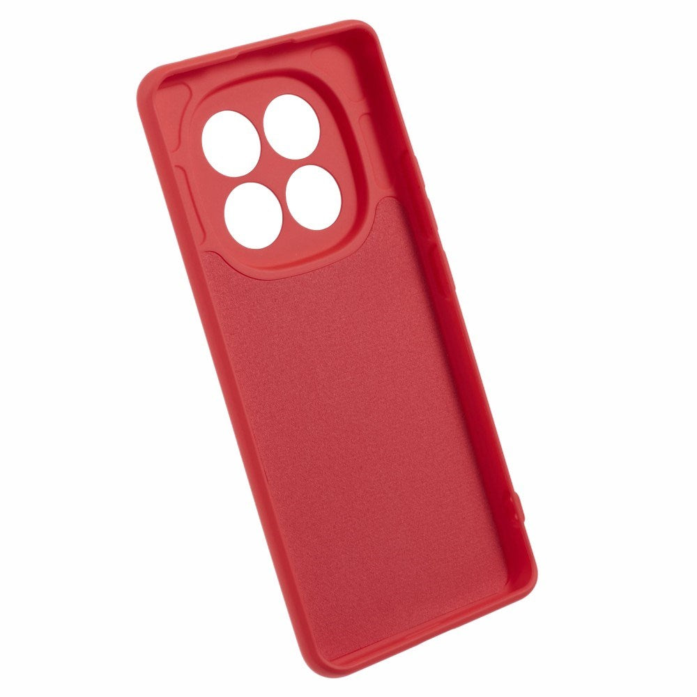 EIDERWOOD Xiaomi Redmi Note 14 Pro+ Lined Flexible Plastic Case - Red