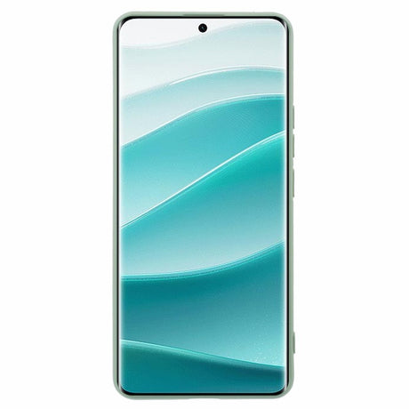 EIDERWOOD Xiaomi Redmi Note 14 Pro+ Lined Flexible Plastic Case - Light Green