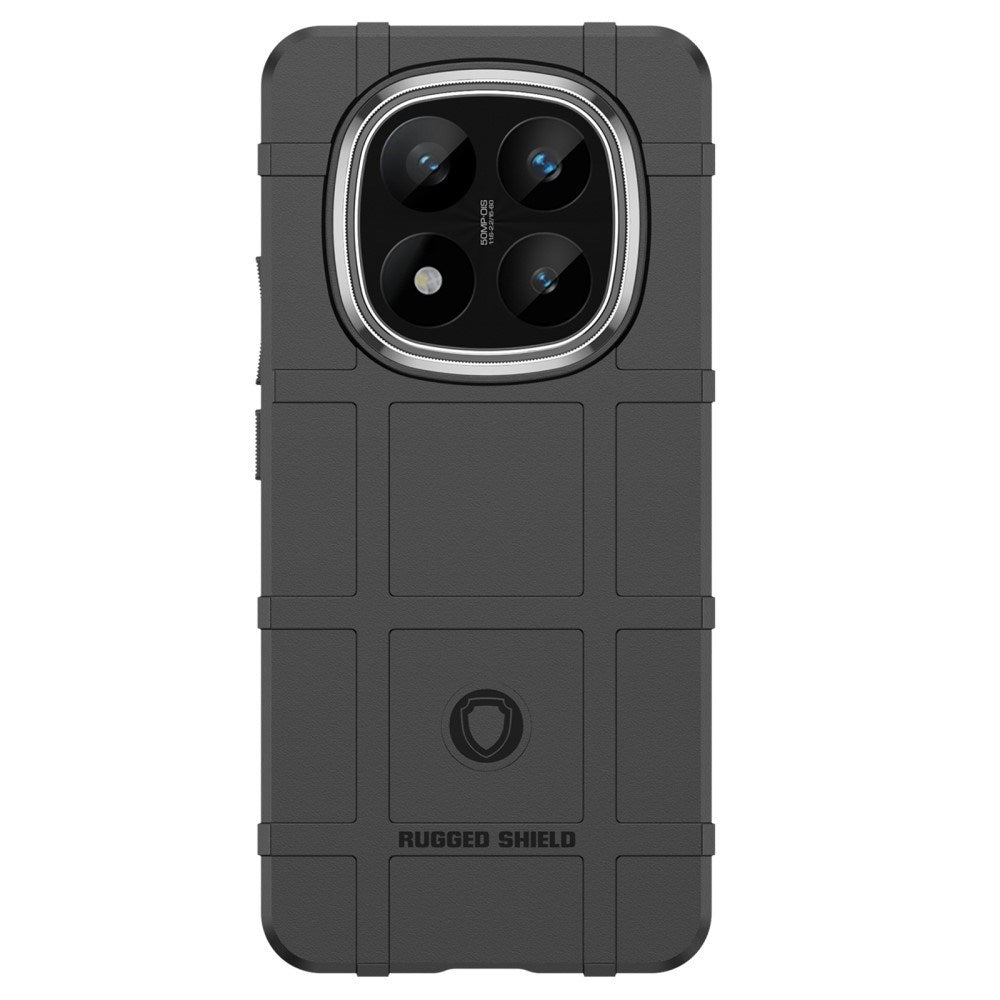 EIDERWOOD Xiaomi Redmi Note 14 Pro+ Rugged Shield Series Tough Case - Black