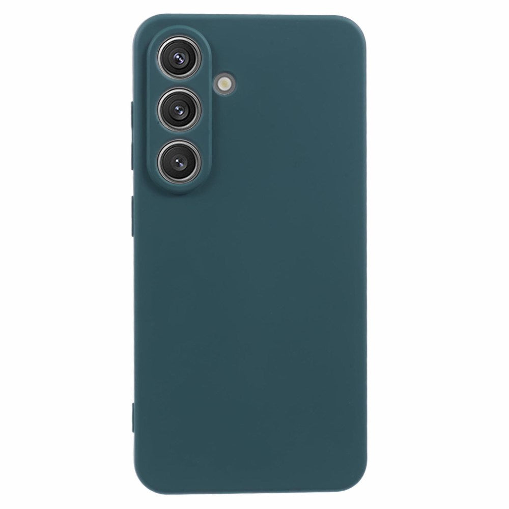 EIDERWOOD - Samsung Galaxy S25 Soft Plastic Case - Anti-Scratch Protection with Fiber Lining - Dark Green