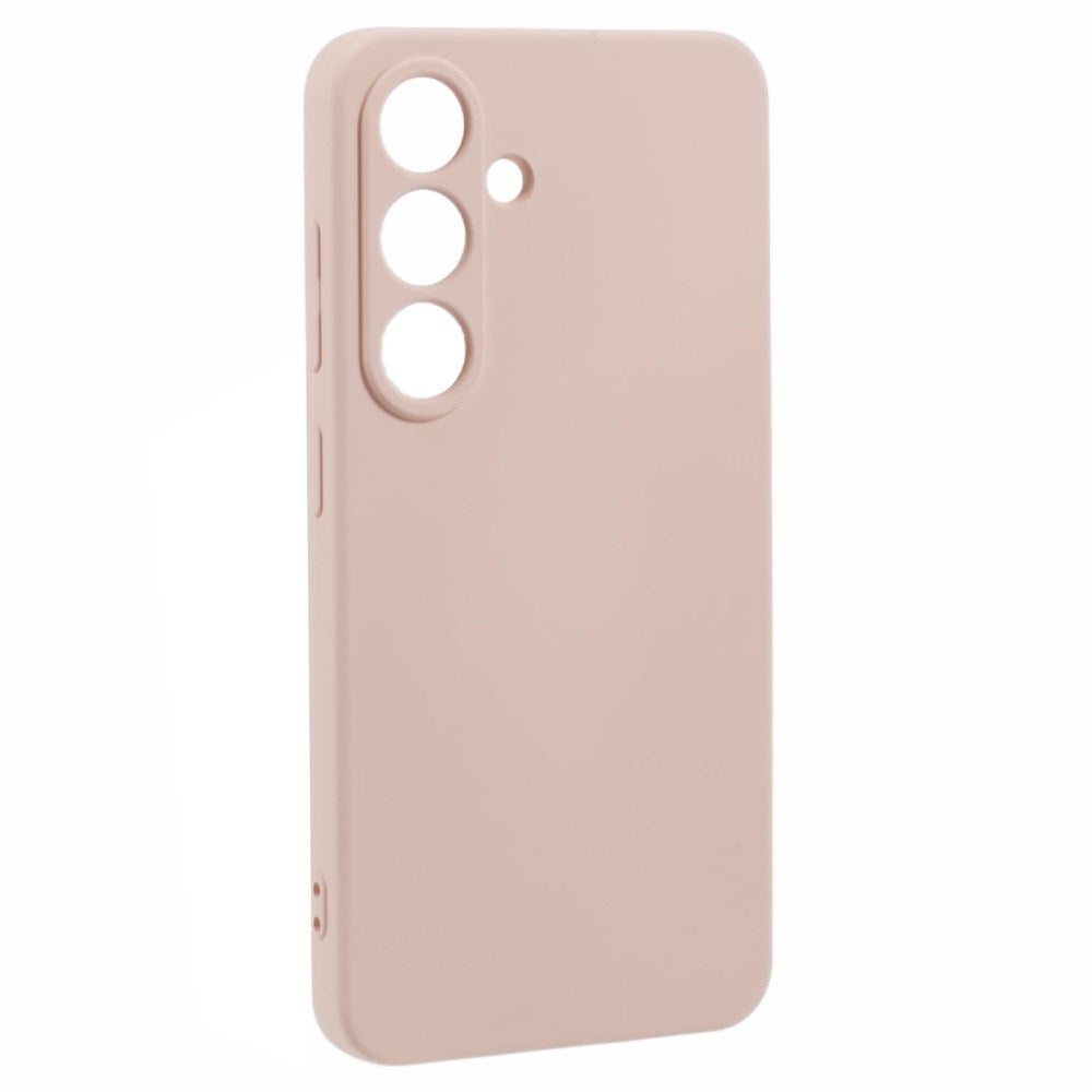 EIDERWOOD - Samsung Galaxy S25 Soft Plastic Case - Anti-Scratch Protection with Fiber Lining - Rose Gold