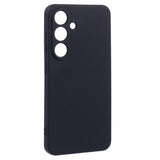 EIDERWOOD - Samsung Galaxy S25 Soft Plastic Case - Anti-Scratch Protection with Fiber Lining - Black