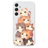 EIDERWOOD Samsung Galaxy S25 FE Flexible Plastic Case with Motif - Cats