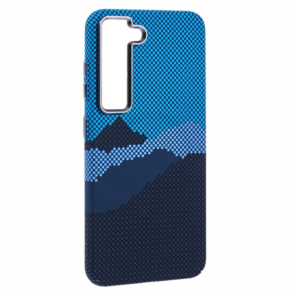 EIDERWOOD Patterned Carbon Case - Samsung Galaxy S23 - MagSafe Compatible - Blue Peak