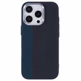 EIDERWOOD Patterned Carbon Case - iPhone 16 Pro - MagSafe Compatible - Dark Colored Pattern