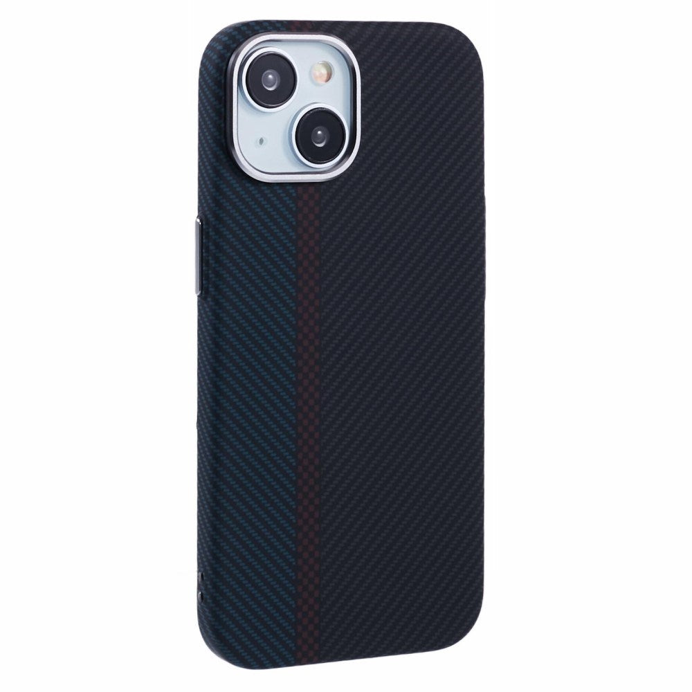 EIDERWOOD Patterned Carbon Case - iPhone 15 - MagSafe Compatible - Dark Colored Pattern