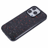 EIDERWOOD iPhone 16 Pro Non-Slip Carbon Fibers Case - MagSafe Compatible - Red