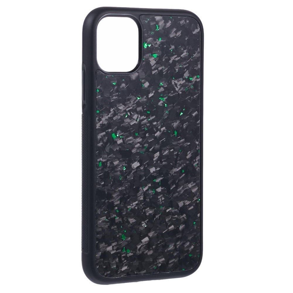 EIDERWOOD iPhone 11 Case in Aramid Fiber and Soft Plastic - Green