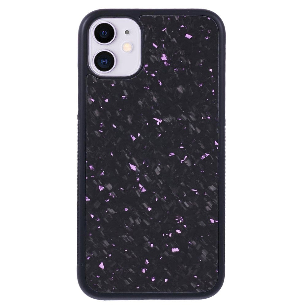 EIDERWOOD iPhone 11 Case in Aramid Fiber and Soft Plastic - Purple