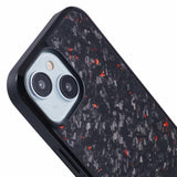 EIDERWOOD iPhone 15 Case in Aramid Fiber and Soft Plastic - Red