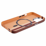 EIDERWOOD Patterned Carbon Case - iPhone 14 - MagSafe Compatible - Light Stripes