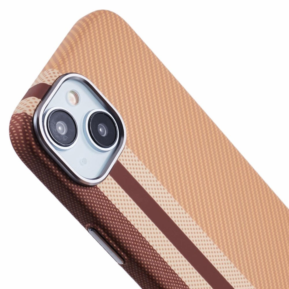 EIDERWOOD Patterned Carbon Case - iPhone 14 - MagSafe Compatible - Light Stripes