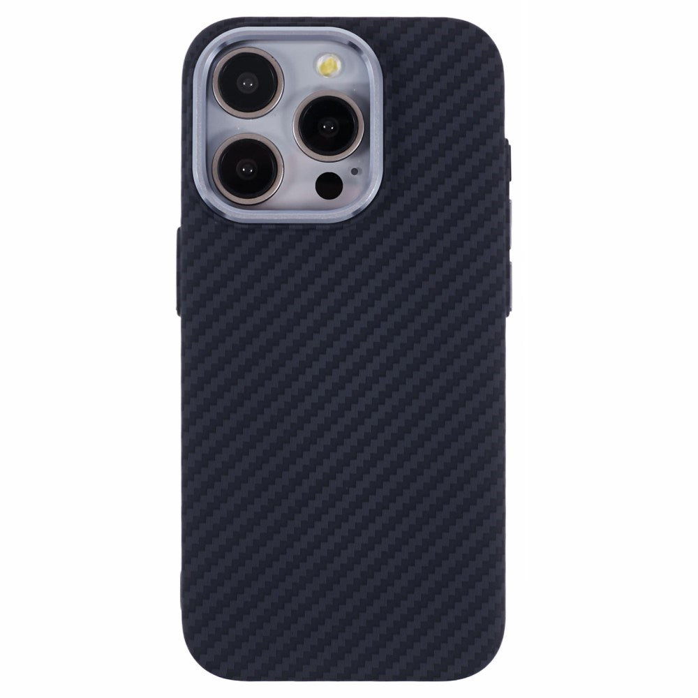 EIDERWOOD Patterned Carbon Case - iPhone 14 Pro - MagSafe Compatible - Black