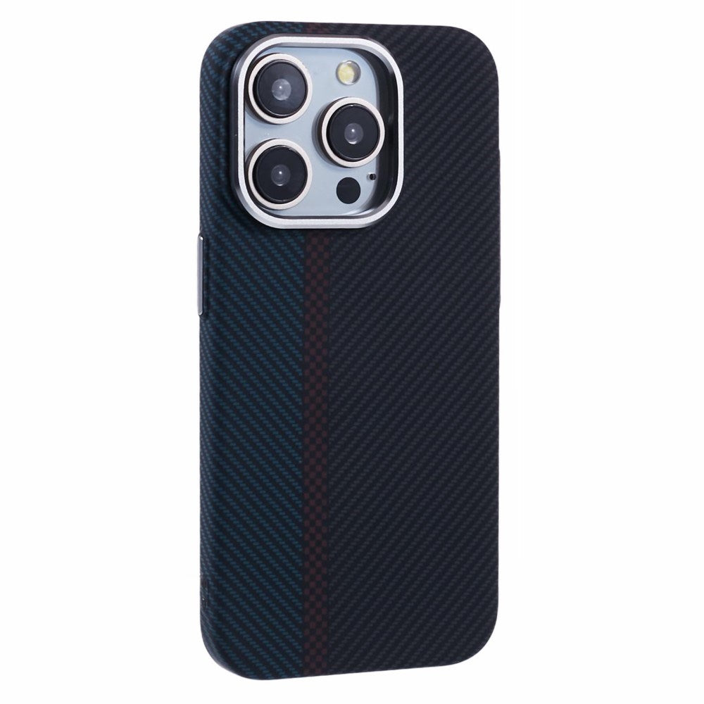 EIDERWOOD Patterned Carbon Case - iPhone 14 Pro - MagSafe Compatible - Dark Colored Pattern