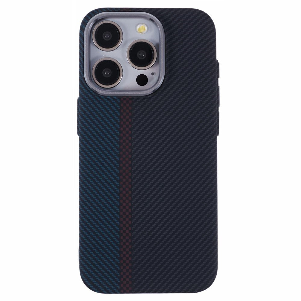 EIDERWOOD Patterned Carbon Case - iPhone 14 Pro - MagSafe Compatible - Dark Colored Pattern