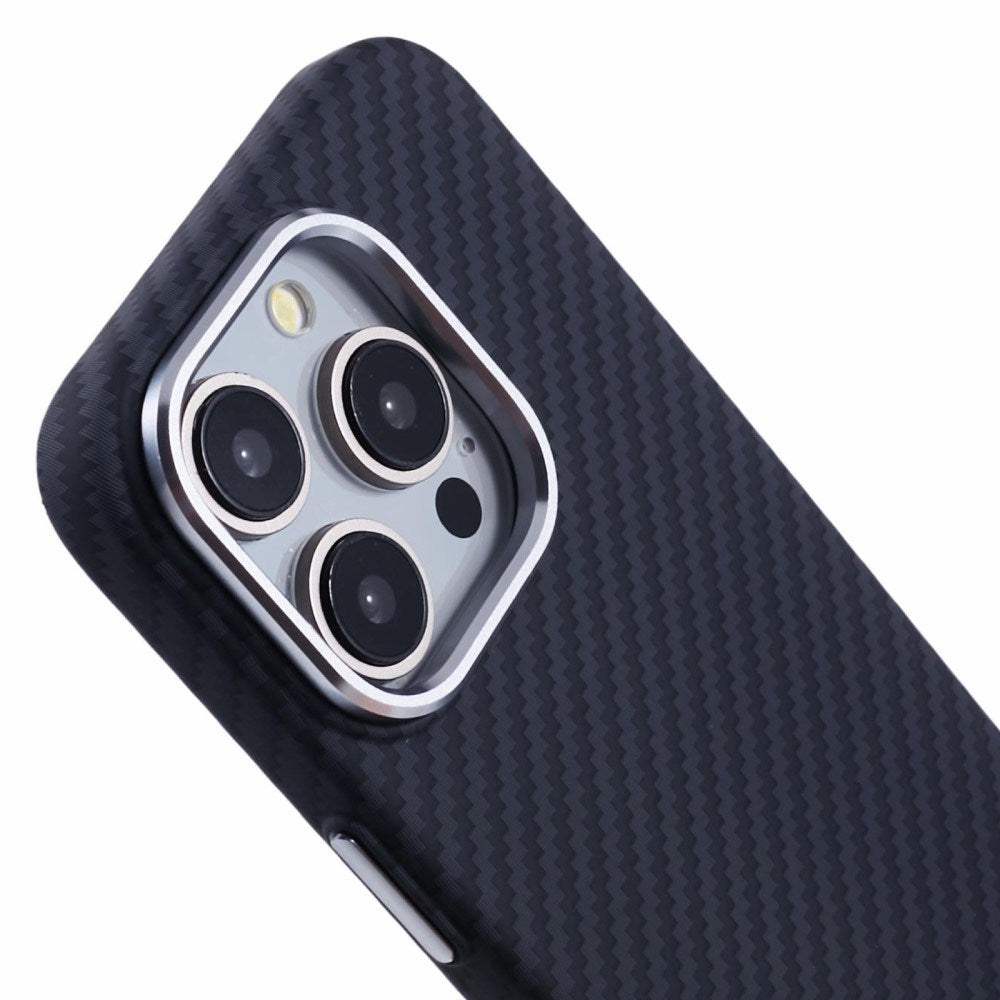 EIDERWOOD Patterned Carbon Case - iPhone 13 Pro - MagSafe Compatible - Black