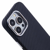 EIDERWOOD Patterned Carbon Case - iPhone 13 Pro - MagSafe Compatible - Black