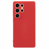 EIDERWOOD Samsung Galaxy S25 Ultra Lined Flexible Plastic Case - Red