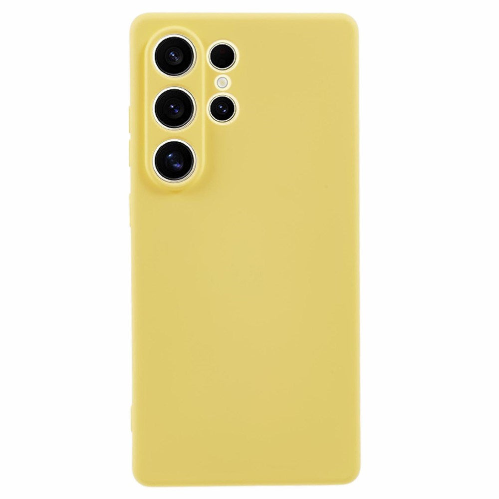 EIDERWOOD Samsung Galaxy S25 Ultra Lined Flexible Plastic Case - Yellow