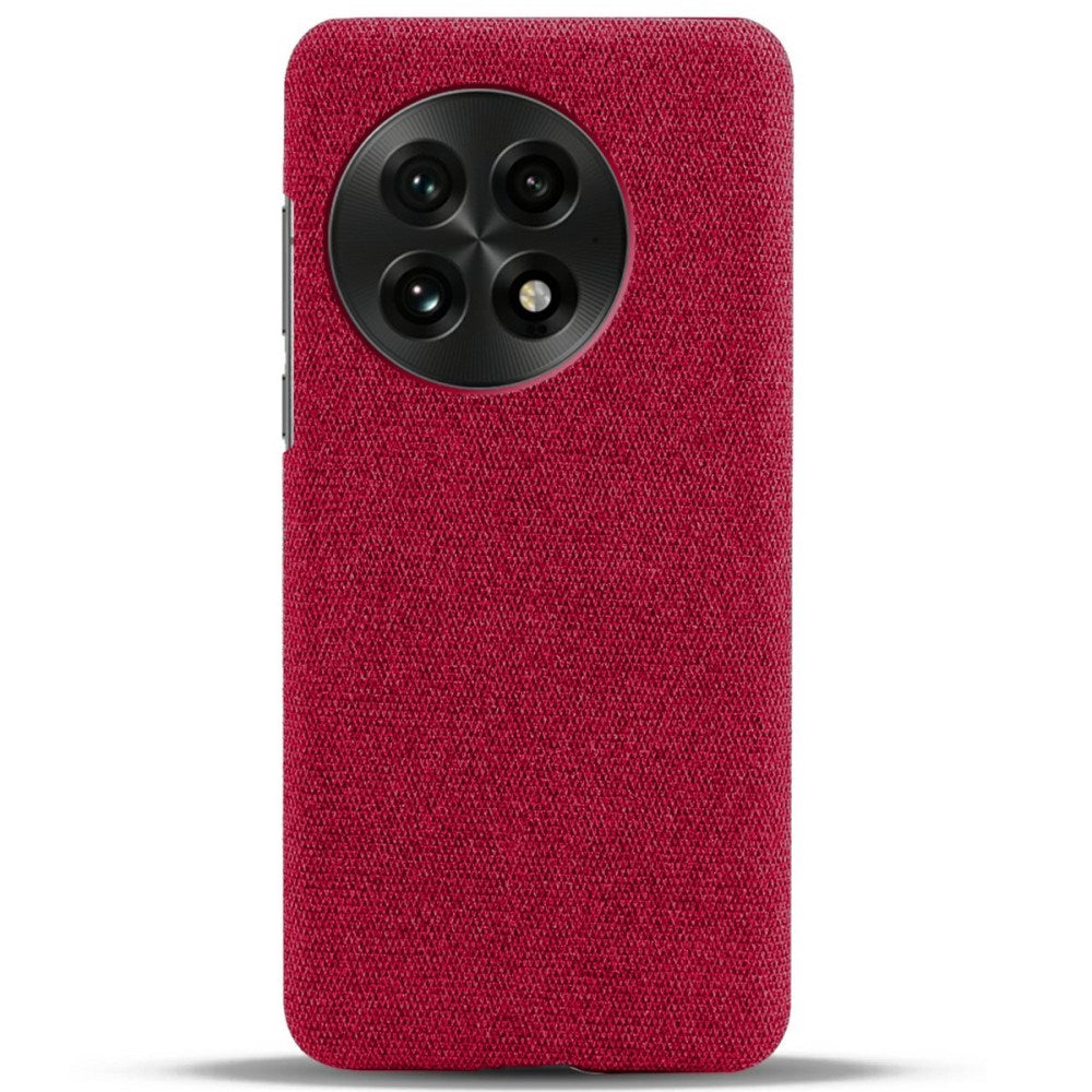 EIDERWOOD Fabric Covered Plastic Case - OnePlus 13 - Red