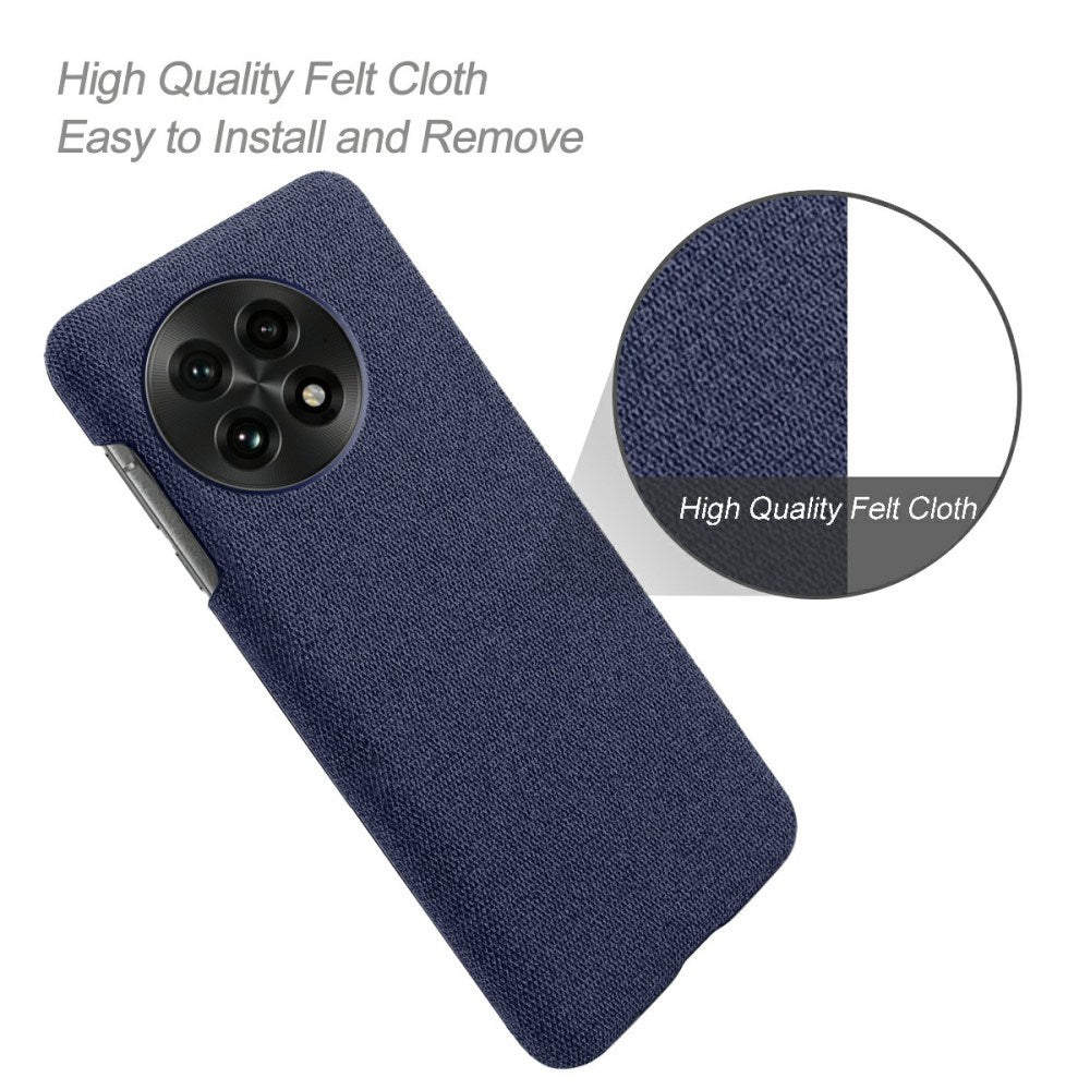 EIDERWOOD Fabric Covered Plastic Case - OnePlus 13 - Blue