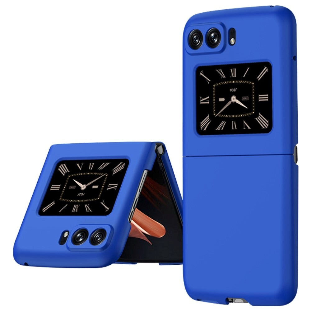 Motorola Razr 2022 Hard Plastic Back Case - Blue