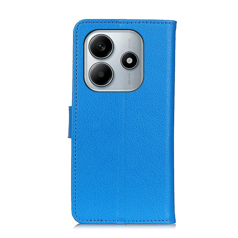 EIDERWOOD Xiaomi Redmi Note 14 (4G) Faux Leather Flip Case with Cardholder & Stand Function - Blue