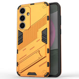 EIDERWOOD Samsung Galaxy S25+ (Plus) Rugged Case with Built-in Kickstand - Orange