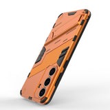 EIDERWOOD Samsung Galaxy S25+ (Plus) Rugged Case with Built-in Kickstand - Orange