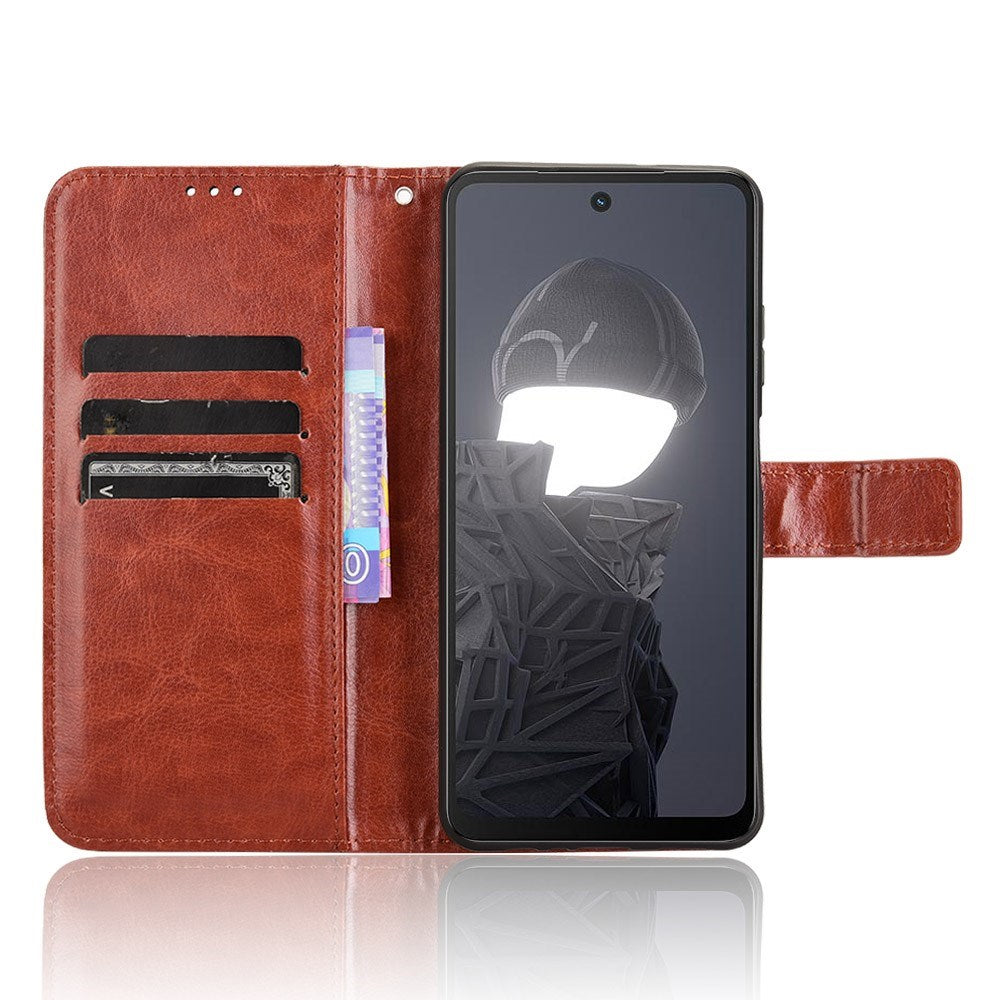 EIDERWOOD HMD Fusion / Fusion X1 Faux Leather Flip Case with Strap - Brown