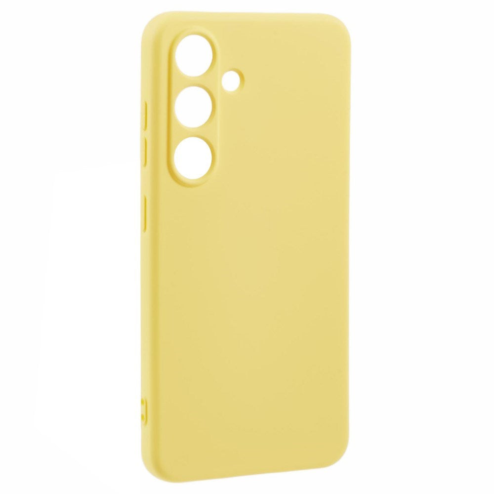 EIDERWOOD Samsung Galaxy S25+ (Plus) Lined Flexible Plastic Case - Yellow