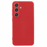 EIDERWOOD Samsung Galaxy S25+ (Plus) Lined Flexible Plastic Case - Red