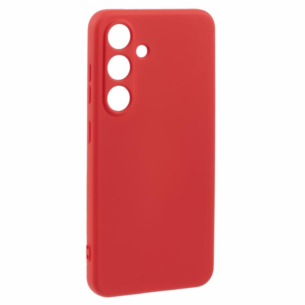 EIDERWOOD Samsung Galaxy S25+ (Plus) Lined Flexible Plastic Case - Red