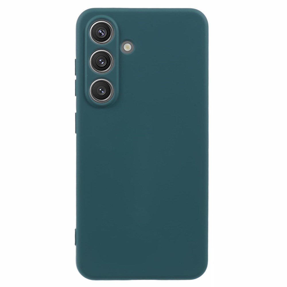 EIDERWOOD Samsung Galaxy S25+ (Plus) Lined Flexible Plastic Case - Dark Green