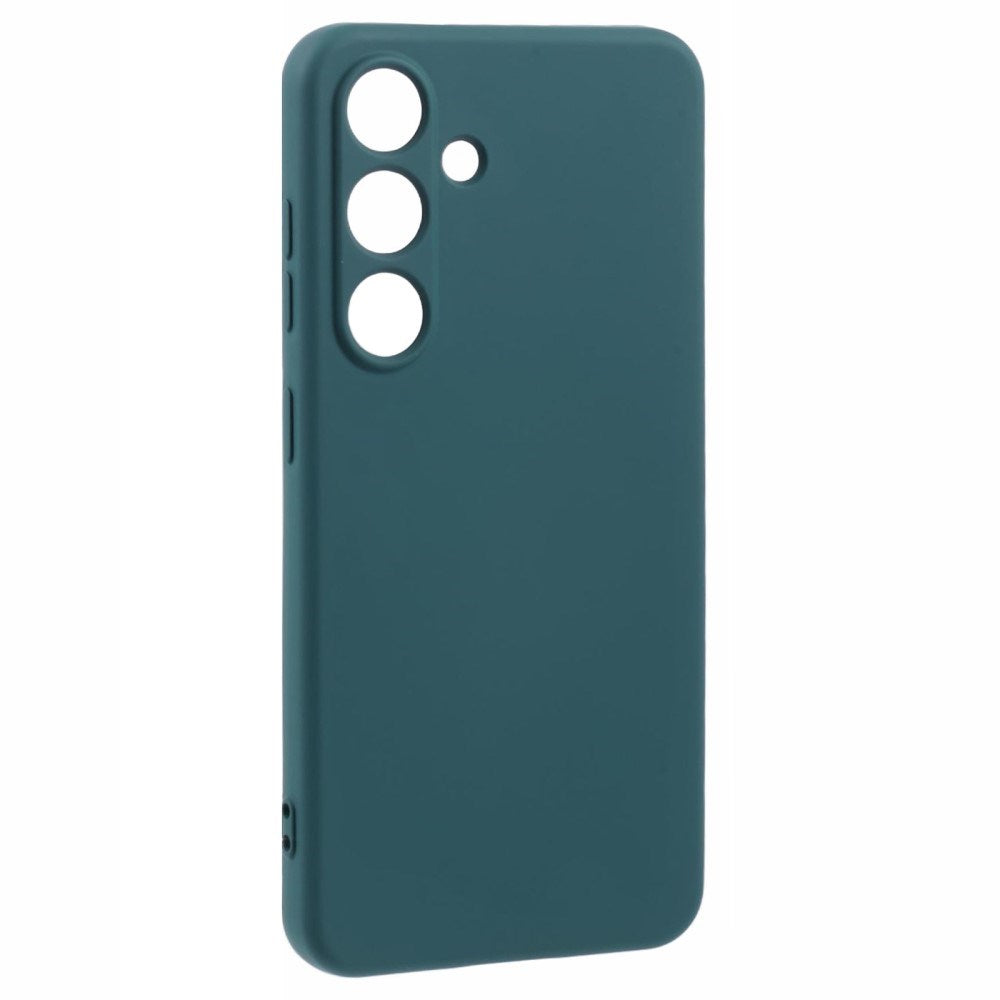 EIDERWOOD Samsung Galaxy S25+ (Plus) Lined Flexible Plastic Case - Dark Green