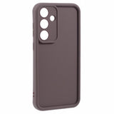 EIDERWOOD Anti-Slip Flexible Plastic Case - Samsung Galaxy S25 - Brown