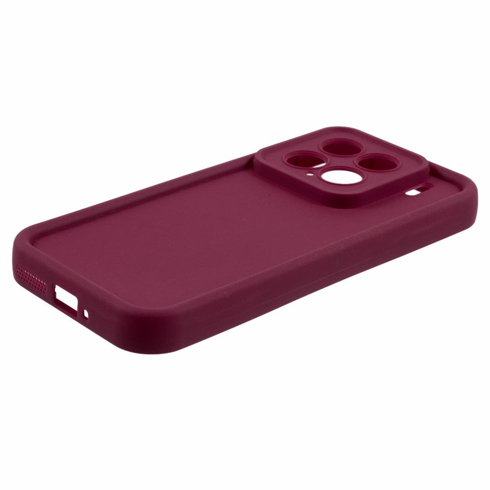 EIDERWOOD Xiaomi 15 Anti-Slip Flexible Plastic Case - Red