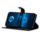 EIDERWOOD Xiaomi Redmi Note 14 Pro (5G) / Poco X7 Faux Leather Flip Case with Strap - Black