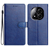 EIDERWOOD Xiaomi Redmi Note 14 Pro (5G) / Poco X7 Faux Leather Flip Case with Strap - Blue