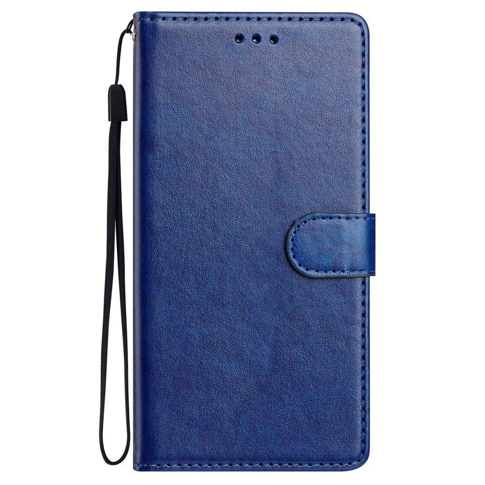 EIDERWOOD Xiaomi Redmi Note 14 Pro (5G) / Poco X7 Faux Leather Flip Case with Strap - Blue