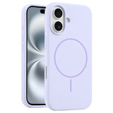 EIDERWOOD iPhone 16 Plus Silicone Case - MagSafe Compatible - Purple